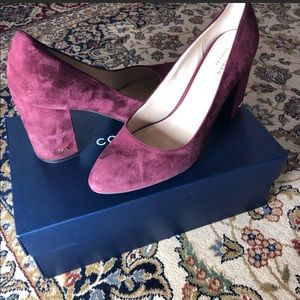 Cole Haan suede heels